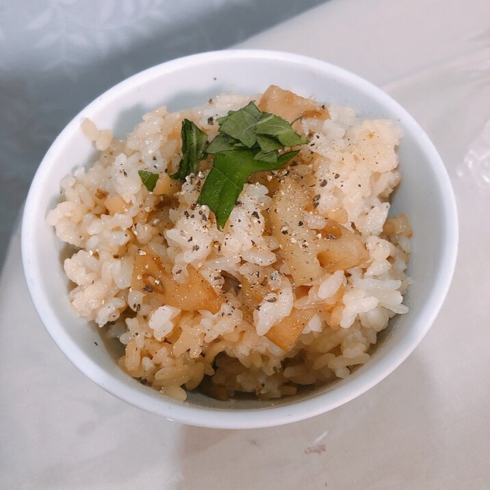 レンコンの混ぜご飯